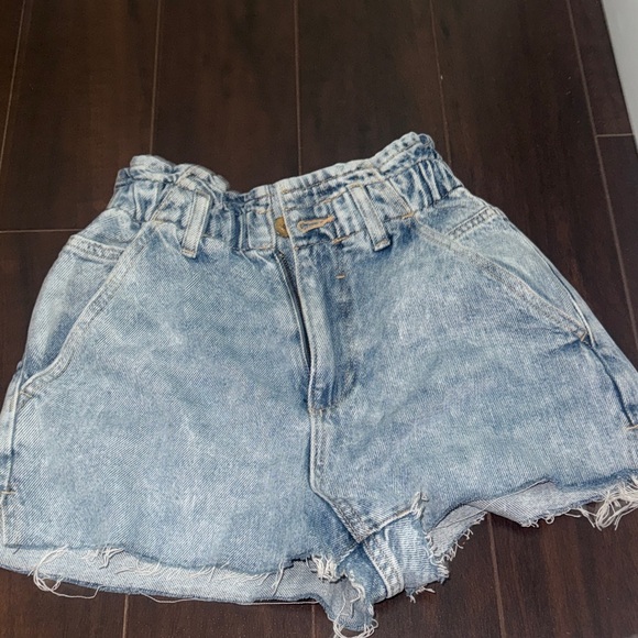 Zara Pants - High-Waist Light Blue Denim Women’s Shorts